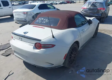 2018 Mazda Mx-5 Miata Club z USA, uszkodzony, nr VIN JM1NDAC72J0204695